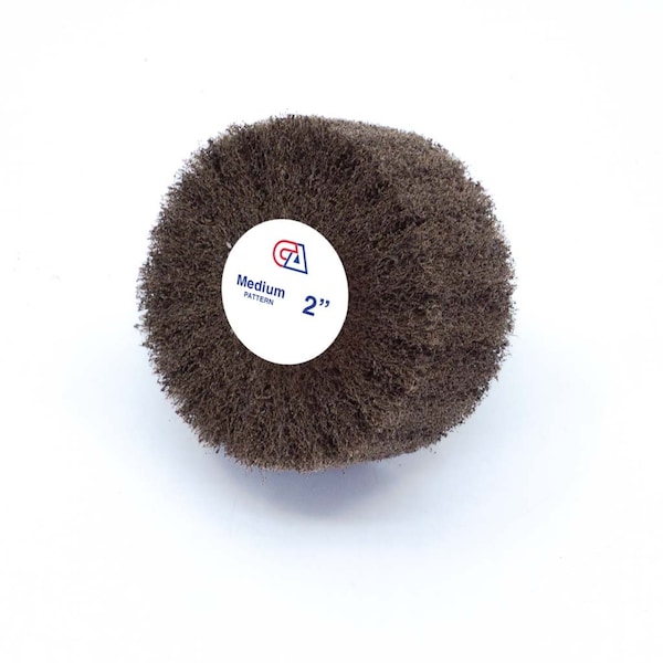 Continental Abrasives 2" x 1" x 1/4" Nonwoven Mounted Flap Wheel Medium FW-NW21M - main